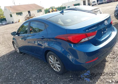 2014 Hyundai Elantra Se from USA, damaged, VIN KMHDH4AE0EU200903